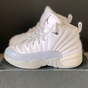 AIR JORDAN 12 RETRO PS 'WHITE WOLF GREY'